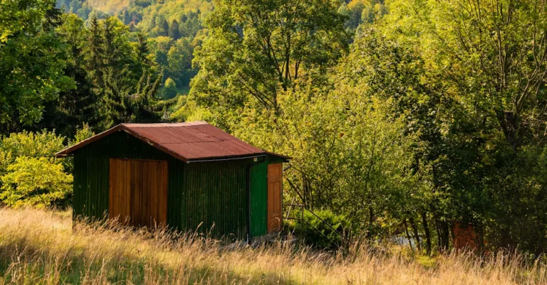 abri de jardin robuste et pratique, idéal pour ranger vos outils de jardinage et équipements en toute sécurité.