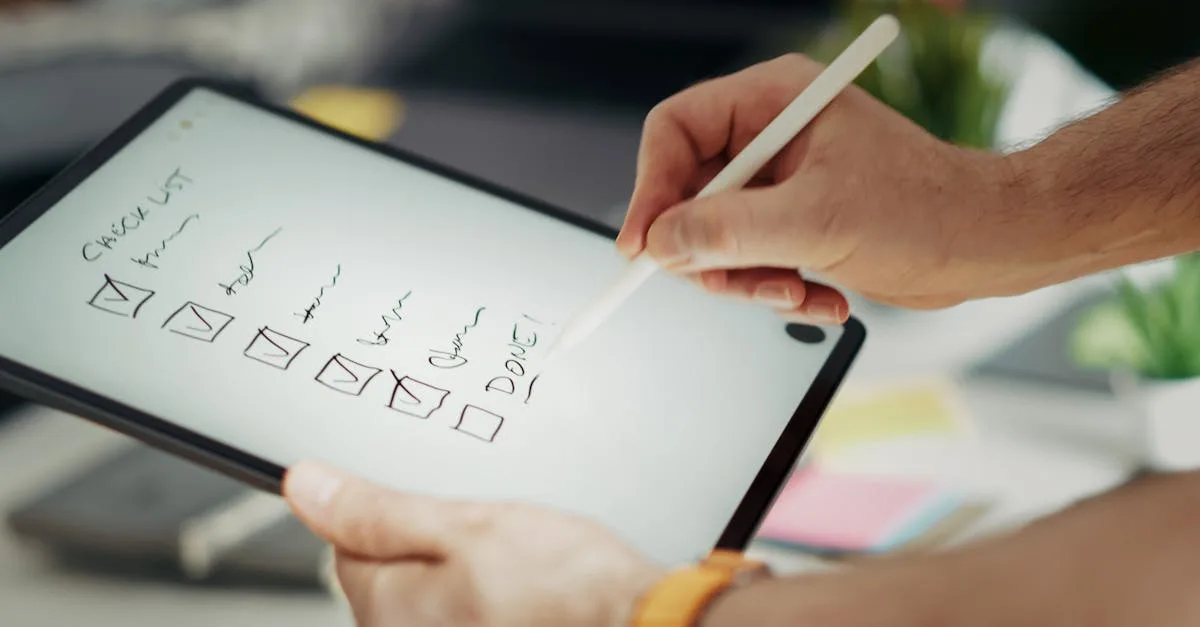 une checklist d'observation complète pour assurer un suivi précis et organisé de vos évaluations et inspections.