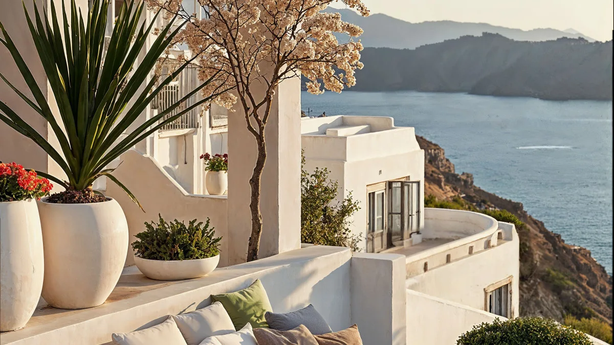 villa avec vue sur la mer